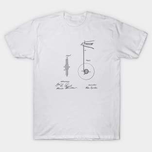 Whirligig Toy Vintage Patent Drawing T-Shirt